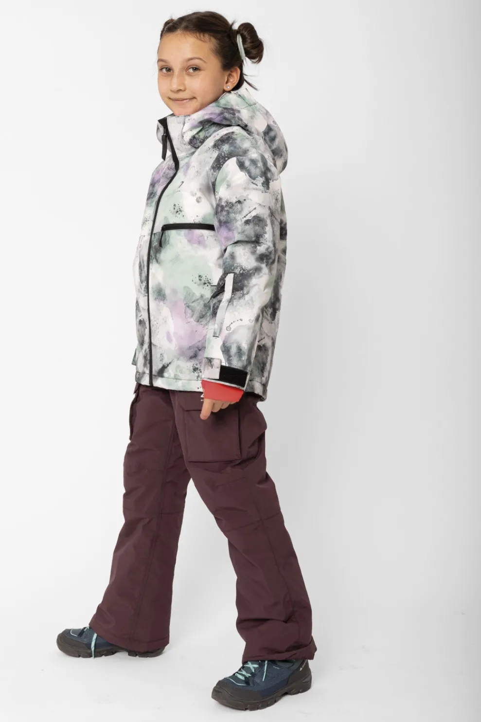 New 2117 Of Sweden Ski-Jas Anjan Jacket Aop Dk Lavander