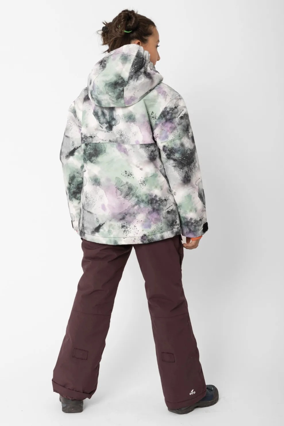 New 2117 Of Sweden Ski-Jas Anjan Jacket Aop Dk Lavander