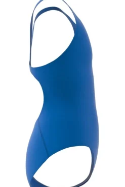 Badpak Solid Small Logo Swimsuit-adidas Online