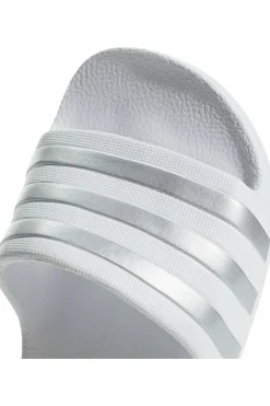 Discount adidas Slipper Adilette Aqua Kids Ftwr White/Silver Met./Ftwr White