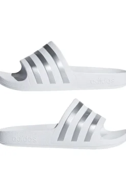 Discount adidas Slipper Adilette Aqua Kids Ftwr White/Silver Met./Ftwr White
