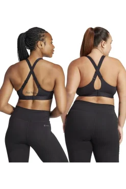 New adidas Sport Bh Tlrdrct Hs Bra Black