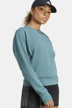 Hot adidas Trui D4T Knit Crew Preloved Teal