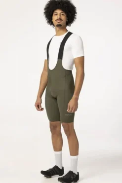 Best Agu Fietsbroek Comfort Plus Bibshort Performance Forest Green