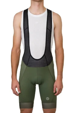 Outlet Agu Fietsshort Bibshort Essential Prime Army Green