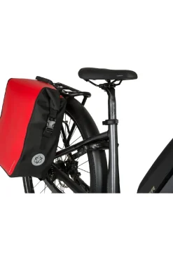 Sale Agu Fietstas Achter Clean Single Bike Bag Shelter Click'Ngo Large Red