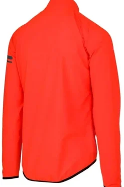 Clearance Agu Jas Go Rain Jacket Essential Black Safety Red