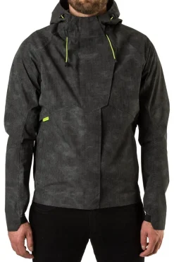 Clearance Agu Jas Tech Rain Jacket Commuter Reflection Black
