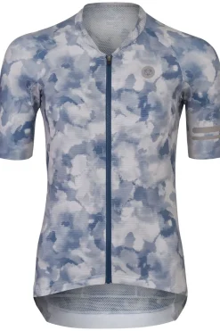 Discount Agu T-Shirt High Summer Jersey Performance Women Steel_Blue