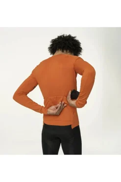 Hot Agu T-Shirt Solid Jersey Ls Performance Ice Tea