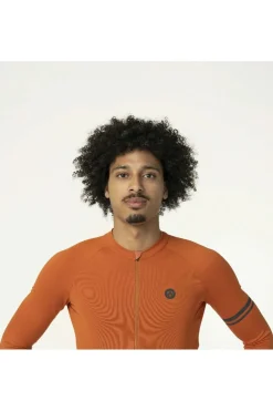 Hot Agu T-Shirt Solid Jersey Ls Performance Ice Tea