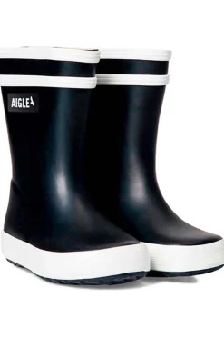 Outlet Aigle Regenlaarzen Baby Flac 2 Navy Blue/White