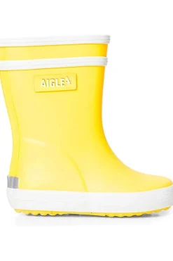 Outlet Aigle Regenlaarzen Baby Flac 2 yellow/white
