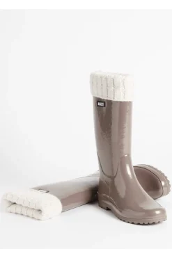 Best Aigle Regenlaarzen Eliosa Winter Taupe