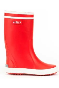 Discount Aigle Regenlaarzen Lolly Pop 2 red/white