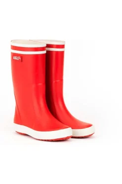 Discount Aigle Regenlaarzen Lolly Pop 2 red/white