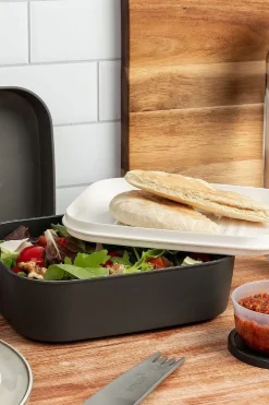 Outlet Amuse Voorraadpot Lunchbox 3 in 1 Charcoal