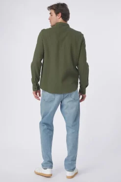 Discount Antwrp Hemd Cotton Dark Olive