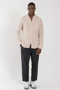 Best Antwrp Hemd Mandarin Pale Rose