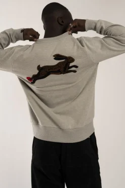 Sale Antwrp Trui Backprint Sweat Beige