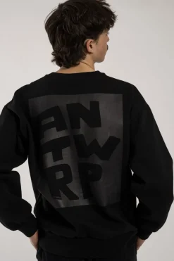 Clearance Antwrp Trui Backprint black