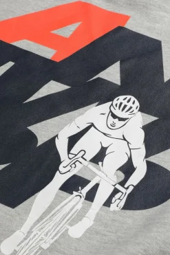 Clearance Antwrp Trui Velo Tourist Backprint light grey
