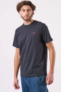 Online Antwrp T-Shirt Seagull BackprintRegular Dark Navy