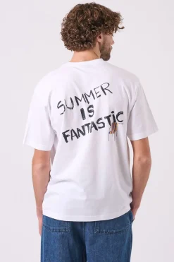 Online Antwrp T-Shirt Bts422-L001S Blue Denim