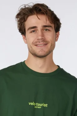 Outlet Antwrp T-Shirt Bts454-L001S Cycling Green