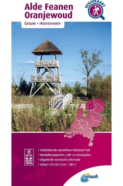 Hot ANWB Alde Feanen, Oranjewoud wandelregiokaart 2020