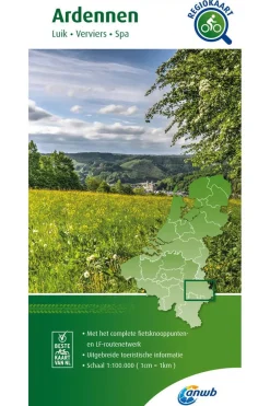 Online ANWB Ardennen Knooppuntenkaart 28 BE 2023
