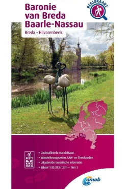Baronie van Breda, Baarle-Nassau wandelregiokaart-ANWB Sale