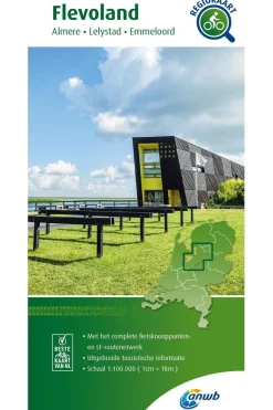 Flevoland Knooppuntenkaart 12  NL-ANWB Hot