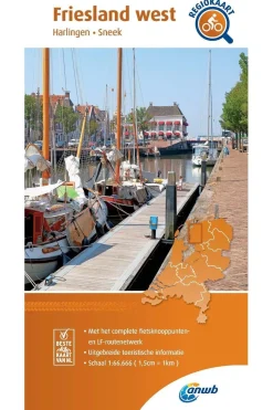 Friesland West 6 fietskaart r/v-ANWB Online