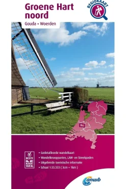 New ANWB Groene Hart Noord wandelregiokaart 2020