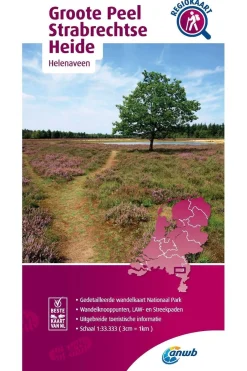 Groote Peel, Strabrechtse Heide wandelregiokaart-ANWB Outlet