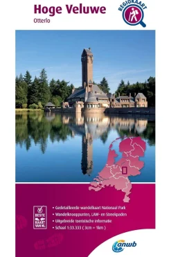 Hoge Veluwe wandelregiokaart-ANWB Online