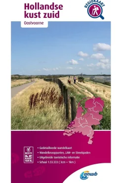 Discount ANWB Hollandse Kust Zuid wandelregiokaart 2020