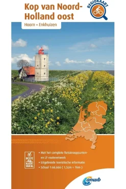 Hot ANWB Kop van Noord-Holland Oost 11 fietskaart r/v 2020