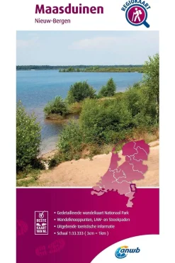 Maasduinen wandelregiokaart-ANWB Clearance