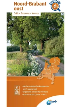 Noord-Brabant Oost 37 fietskaart r/v-ANWB Best