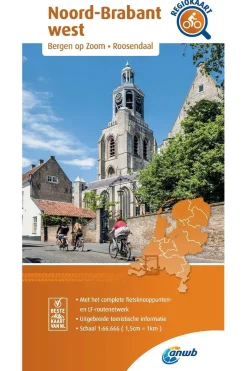 Sale ANWB Noord-Brabant West 34 fietskaart r/v 2020