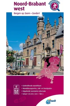 Noord-Brabant West wandelregiokaart-ANWB Online