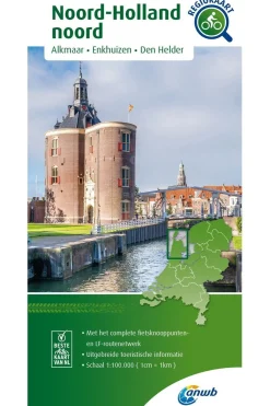 Noord-Holland Noord Knooppuntenkaart 14 NL-ANWB Sale