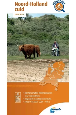 Online ANWB Noord-Holland Zuid 16 fietskaart r/v 2020