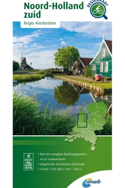 Noord-Holland Zuid Knooppuntenkaart 15 NL-ANWB Fashion