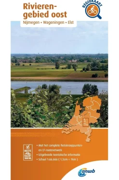 Rivierengebied Oost 28 fietskaart r/v-ANWB Sale