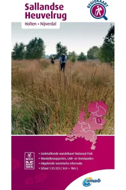 Online ANWB Sallandse Heuvelrug wandelregiokaart 2020
