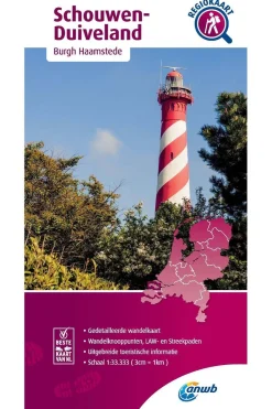 Best ANWB Schouwen Duiveland wandelregiokaart 2020