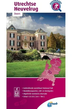 Utrechtse Heuvelrug wandelregiokaart-ANWB Online